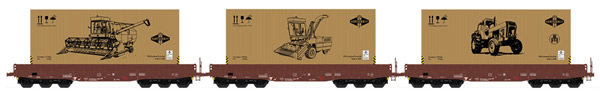 Brawa B2007 - H0 Freight Car Set DR IV Fortschritt [3]