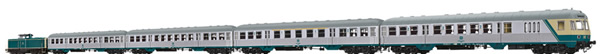 Brawa B2008 - German Passenger Train Set with Diesel Locomotive BR212 of the DB