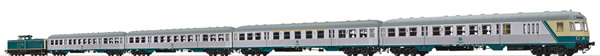 Brawa B2009 - German Passenger Train Set with Diesel Locomotive BR212 of the DB (DCC Sound Decoder)