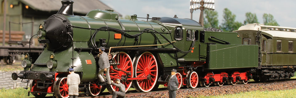 Brawa Royal Bavarian Steam Locomotive S 2/6 of the KBayStsB (DCC Sound 