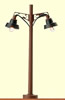 N Wooden-mast Light, 2-arm