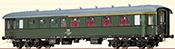 German Passenger Coach AB4yse-37/56 of the DR