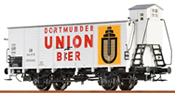German Covered Freight Car Dortmunder Union Bier of the DB