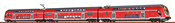 3pc German Double Decker Electric Railcar-Set 445 of the DB (Sound)