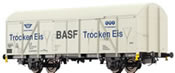 Covered Freight Car Gbs-uv 253 BASF Trocken Eis (Transthermos) DB 