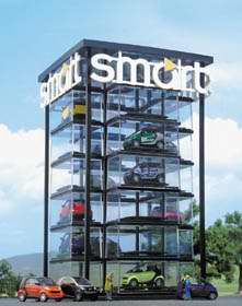 Busch 1001 - Smart car tower