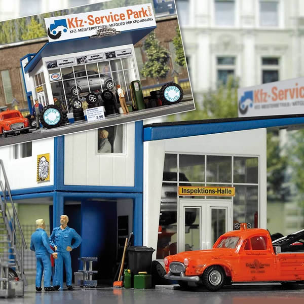 Busch 1062 - Tire Shop with Tow Truck