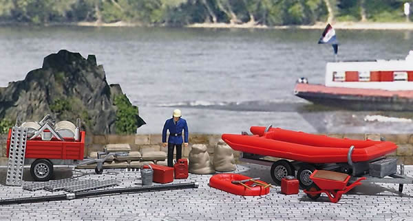 Busch 1077 - Flood Rescue Set