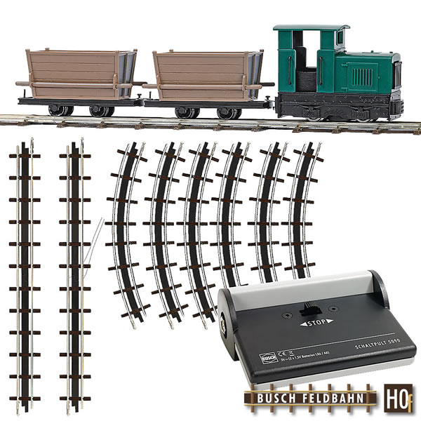 Busch 12001 - Narrow Gauge Railroad Starter Set