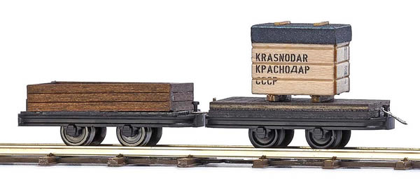 Busch 12207 - Two Transport Wagons