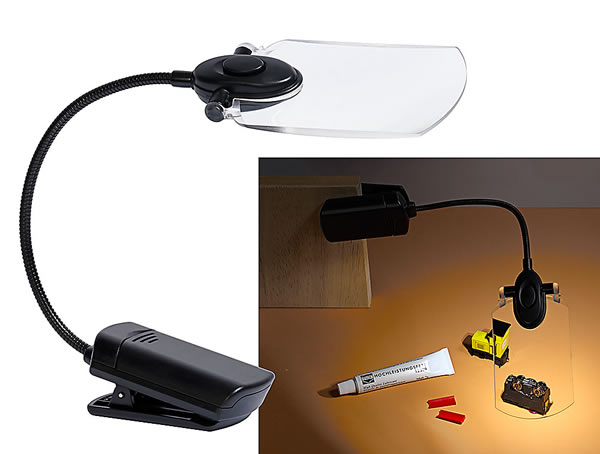 Busch 1298 - LED Lamp with Magnifier