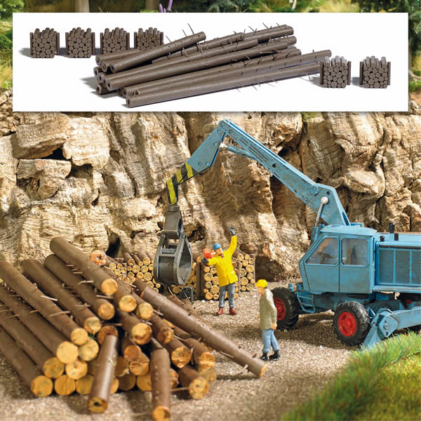 Busch 1379 - Timber for stockyard