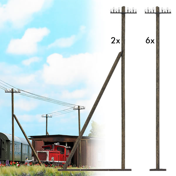 Busch 1499 - Telegraph Poles