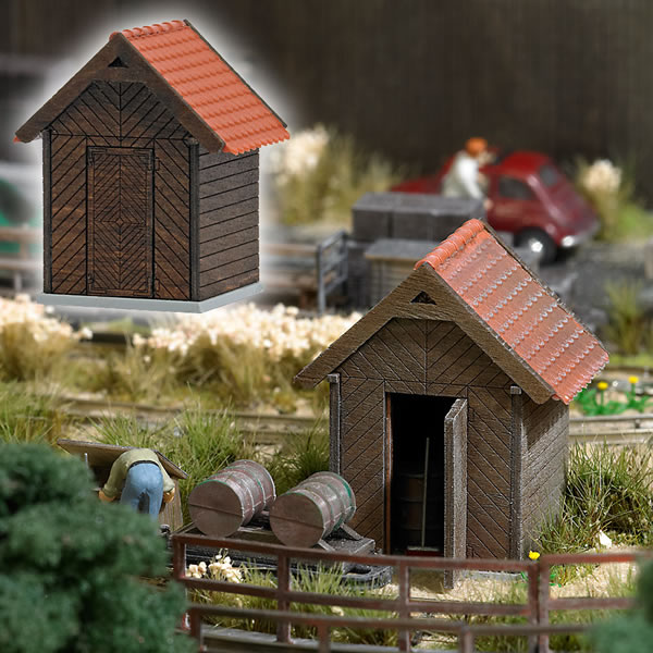 Busch 1545 - Wooden Oil Shed