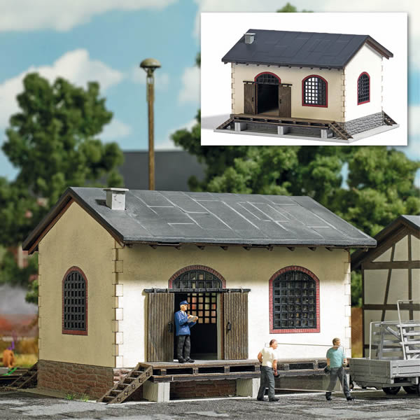 Busch 1663 - Small freight shed