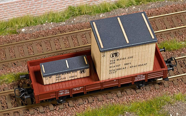 Busch 1684 - Freight Material: GDR Wooden Crates