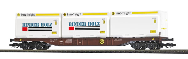 Busch 31140 - Type Sgns 691 Container Flatcar