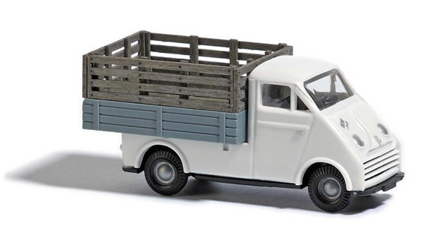 Busch 40923 - DKW 3 = 6 with flatbed + wooden frame construction