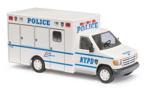 Busch 41836 - Ford E-350 NYPD Police