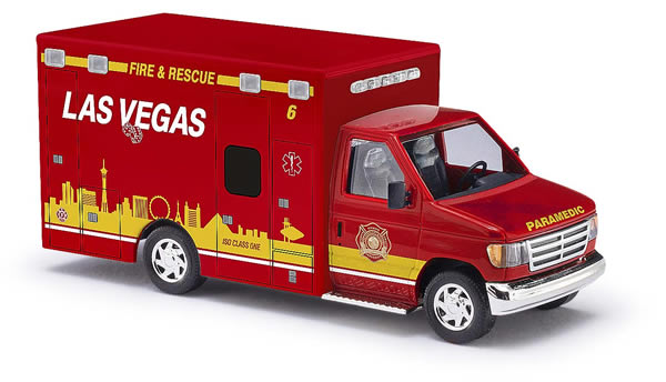 Busch 41870 - Ford E-350 Las Vegas Fire & Rescue