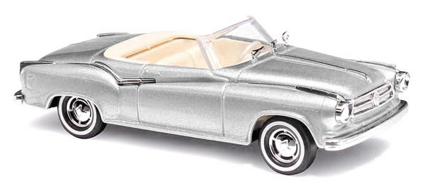Busch 43173 - Borgward Isabella Cabrio »Metall« Silber