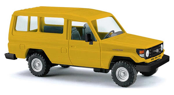 Busch 43554 - Toyota Land Cruiser HZJ 78 Yellow