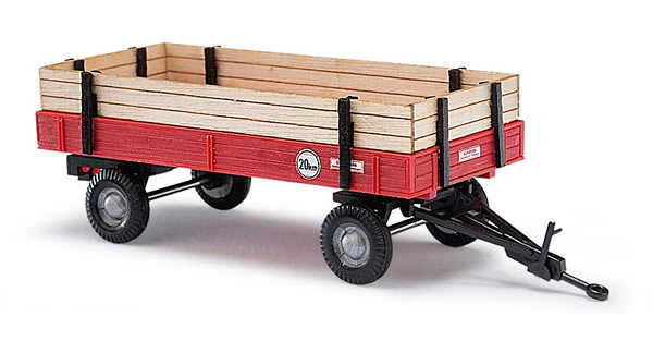 Busch 44928 - Agricultural trailer with loading-board trellis