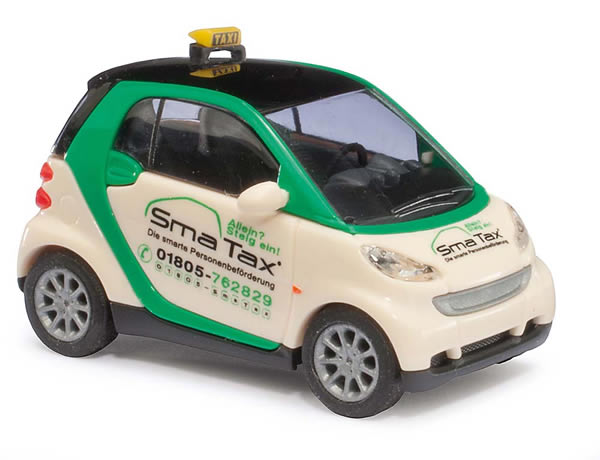 Busch 46123 - Smart Fortwo 07 Taxi
