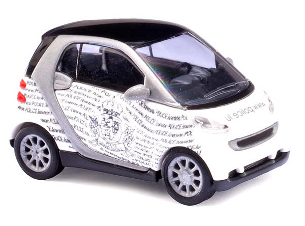 Busch 46125 - Smart Fortwo Lux Police