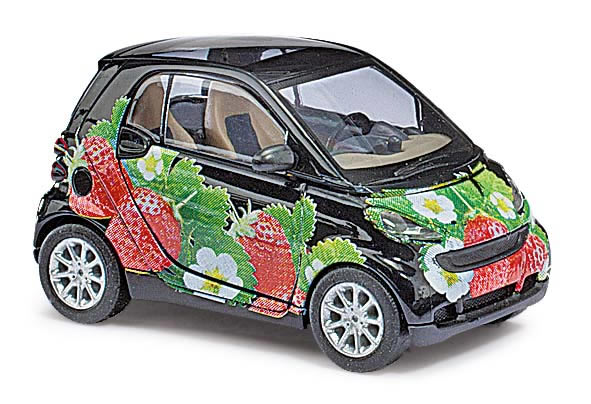 Busch 46130 - Smart Fortwo 07 Strawberry