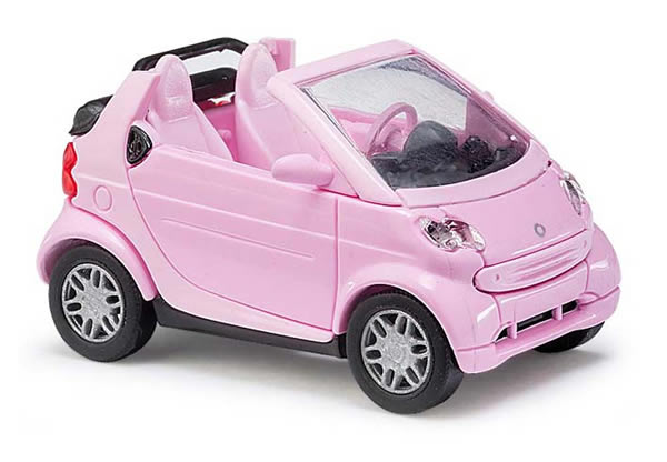 Busch 46168 - Smart Fortwo Convertible Pink Lady