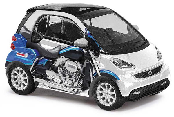Busch 46207 - Smart Fortwo Coupé 2012 Motorcycle