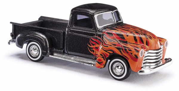 Busch 48287 - Chevrolet Pickup Red Flame