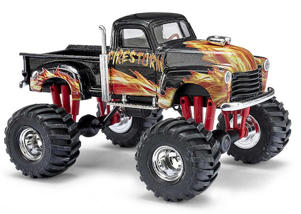 Busch 48292 - Chevr. Pick-up monster truck Firestorm