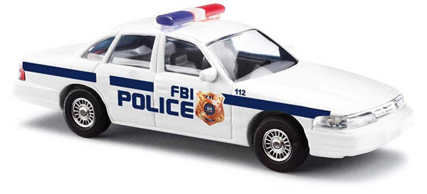 Busch 49001 - Ford Crown Victoria, FBI Police