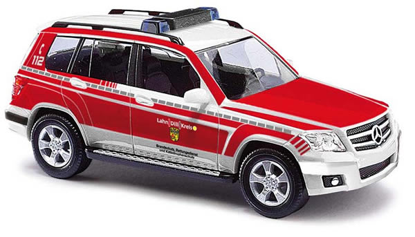 Busch 49767 - Mercedes GLK, rescue service Lahn / Dill