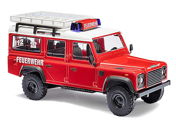 Busch 50321 - Land Rover Defender Fire Department