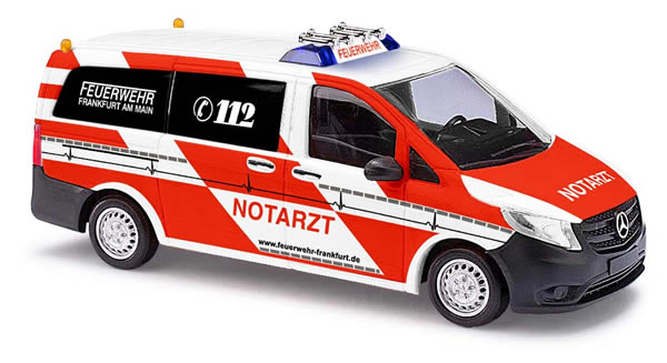 Busch 51118 - Mercedes-Vito, emergency surgeon Feuerw. Frankfurt
