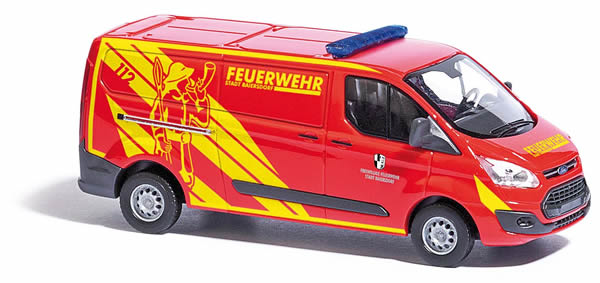 Busch 52413 - Ford Transit Custom,Feuerwehr Baiersdorf