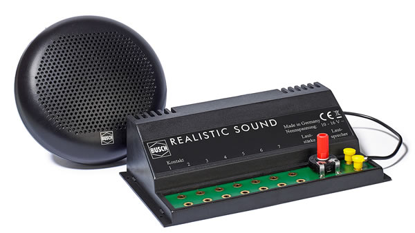 Busch 5780 - Realistic Sound: Railway Station Sounds