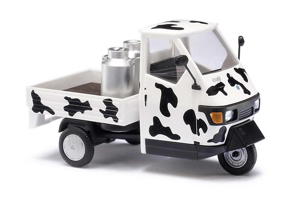 Busch 60004 - Piaggio Ape 50 with cow patches 1:43 