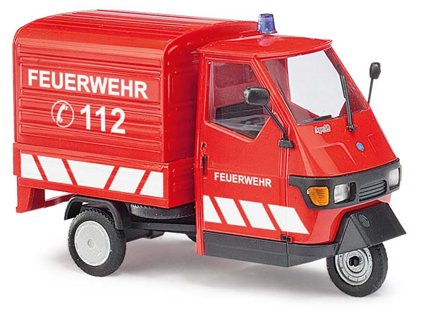 Busch 60055 - Piaggio Ape 50 »Fire Department« 1:43