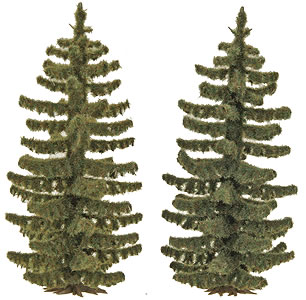 Busch 6132 - 2 Spruce Trees