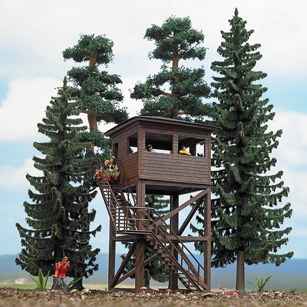 Busch 6394 - Forest Set with Lookout Tower