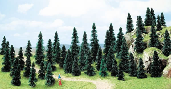 Busch 6597 - 50 pine trees