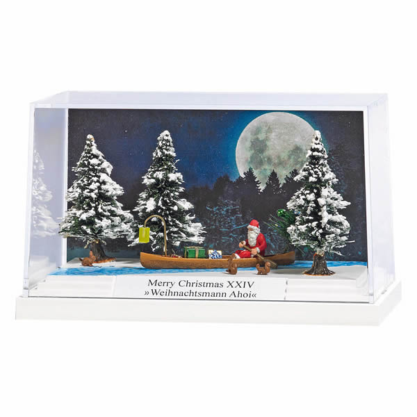 Busch 7618 - Christmas mini diorama »Ahoy Santa Claus!«