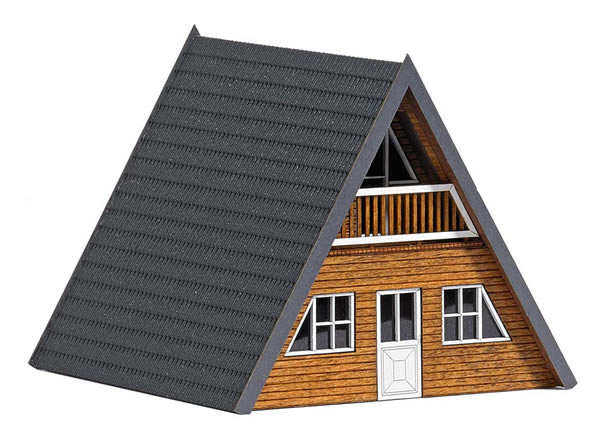 Busch 8836 - Finnish Style Cottage, Light Wooded