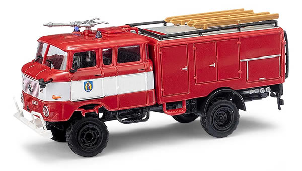 Busch 95228 - ESPEWE: IFA W50 TLF, fire brigade Poland