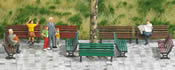 12 Park Benches