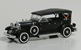 1931 Lincoln Model K Convertible Sedan -- Top Up (black) 